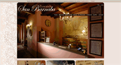 Desktop Screenshot of lalocandasanbarnaba.com